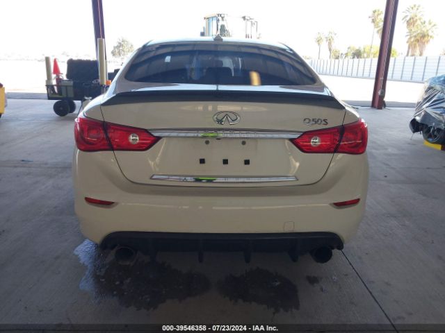 JN1FV7AP0GM421142 Infiniti Q50 3.0t Red Sport 400