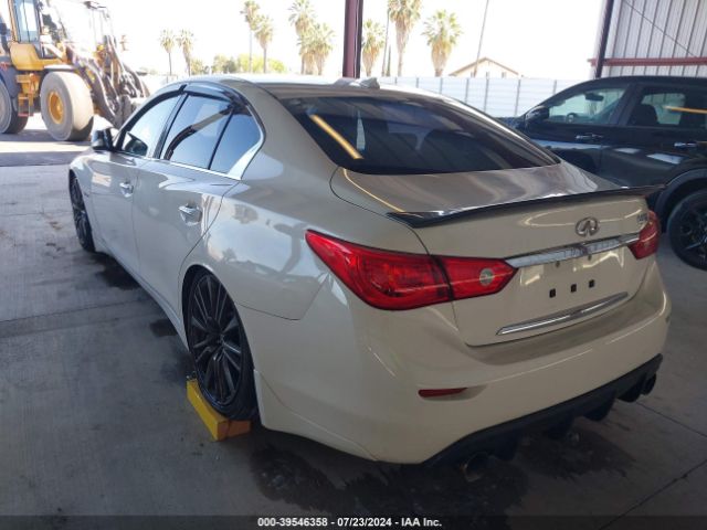 JN1FV7AP0GM421142 Infiniti Q50 3.0t Red Sport 400