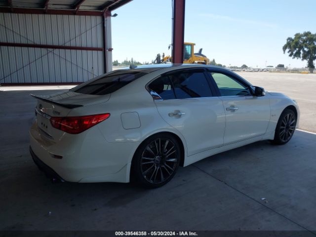 JN1FV7AP0GM421142 Infiniti Q50 3.0t Red Sport 400