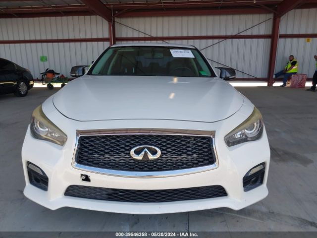 JN1FV7AP0GM421142 Infiniti Q50 3.0t Red Sport 400