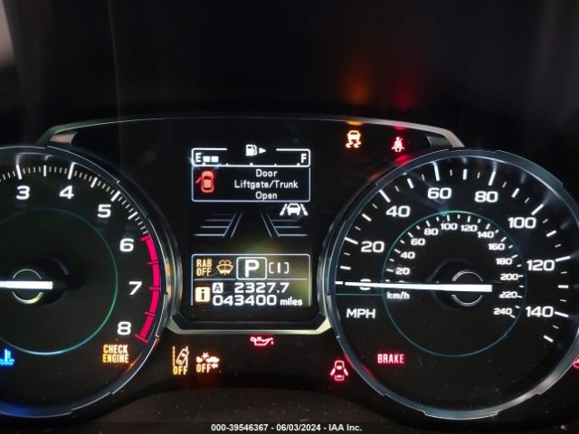 JF2SJGWC6JH483224 Subaru Forester 2.0xt Touring