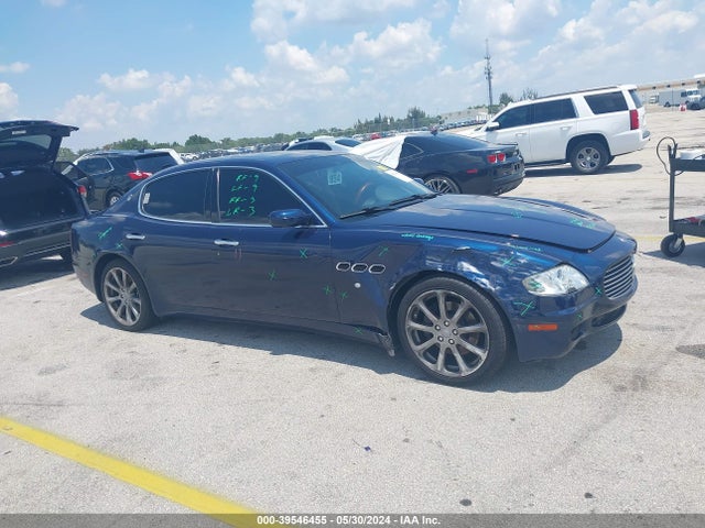 39546455 :رقم المزاد ، ZAMFE39A980033515 vin ، 2008 Maserati Quattroporte Base Automatic/executive Gt Automatic/sport Gt S Automatic مزاد بيع