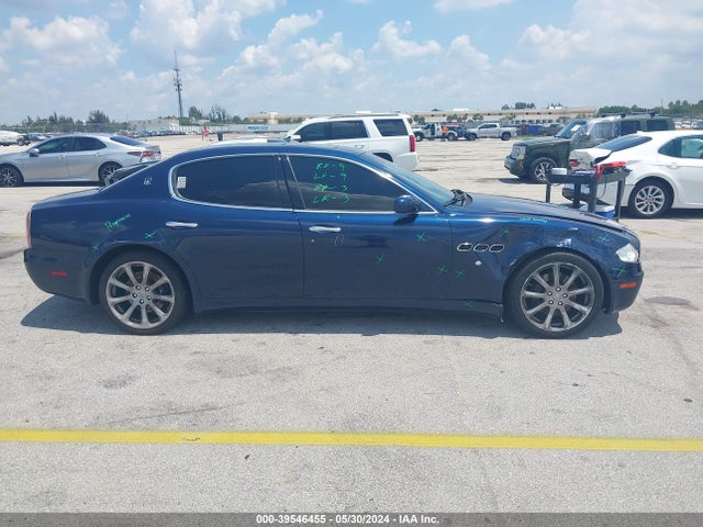 39546455 :رقم المزاد ، ZAMFE39A980033515 vin ، 2008 Maserati Quattroporte Base Automatic/executive Gt Automatic/sport Gt S Automatic مزاد بيع