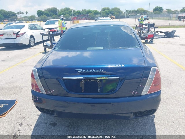 39546455 :رقم المزاد ، ZAMFE39A980033515 vin ، 2008 Maserati Quattroporte Base Automatic/executive Gt Automatic/sport Gt S Automatic مزاد بيع