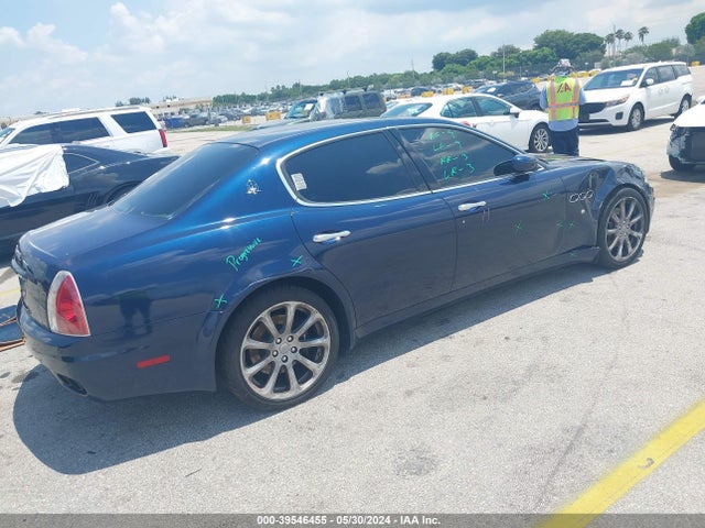 39546455 :رقم المزاد ، ZAMFE39A980033515 vin ، 2008 Maserati Quattroporte Base Automatic/executive Gt Automatic/sport Gt S Automatic مزاد بيع