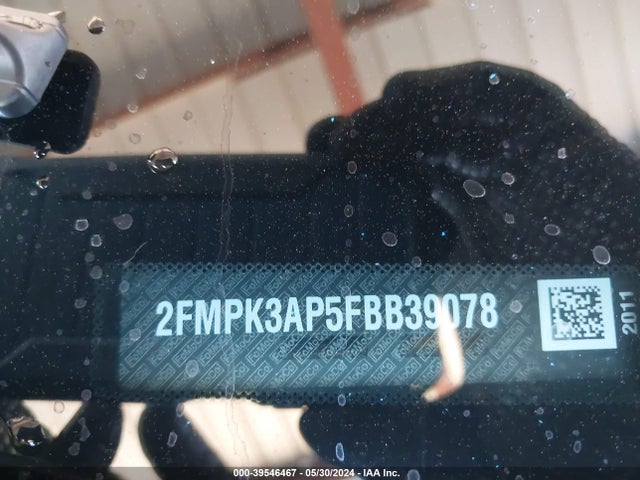 Ford EDGE SPORT 2015 2FMPK3AP5FBB39078 Image 9