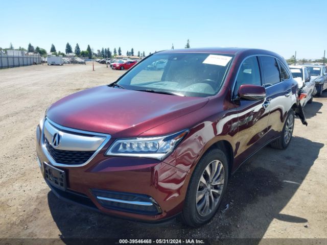 5FRYD4H43GB012983 Acura Mdx Technology   Acurawatch Plus Packages/technology Package