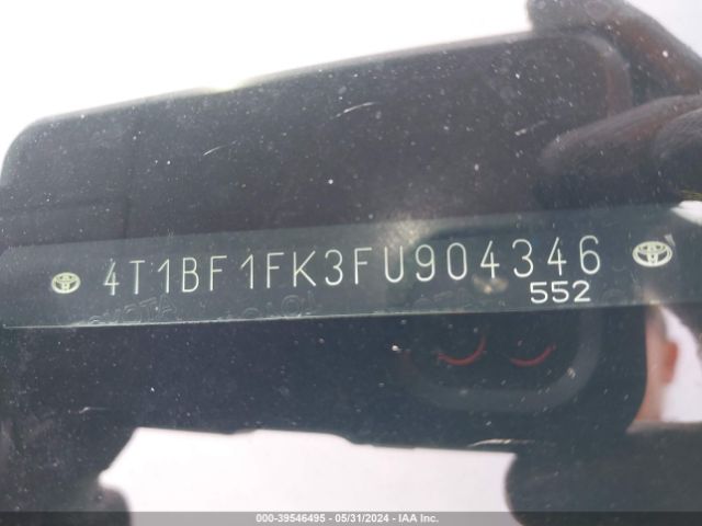 4T1BF1FK3FU904346 Toyota CAMRY SE
