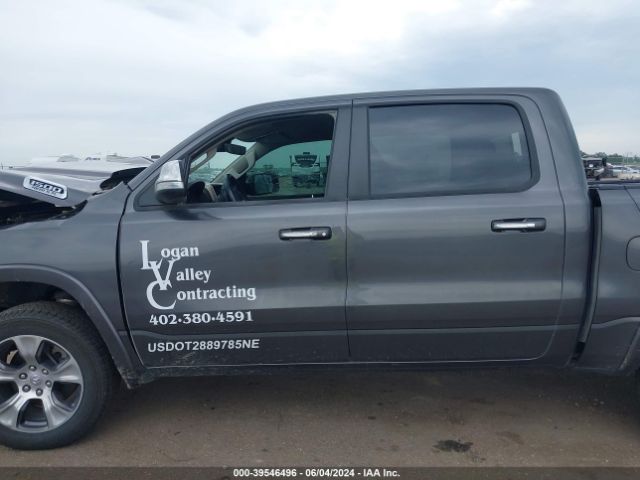 1C6SRFJTXNN270154 RAM 1500 Laramie  4x4 5'7 Box