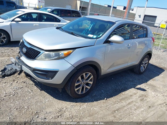 KIA Sportage Lx 2014 KNDPB3ACXE7576468 Image 2
