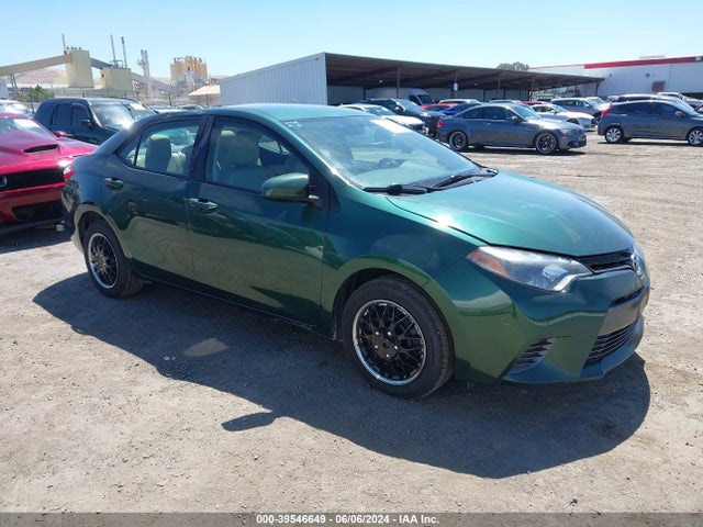 Toyota COROLLA LE 2016 2T1BURHE2GC645024 головне зображення