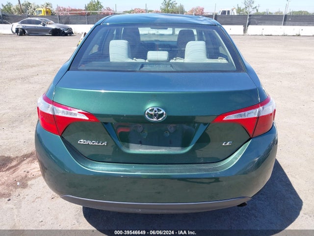 Toyota COROLLA LE 2016 2T1BURHE2GC645024 Image 16