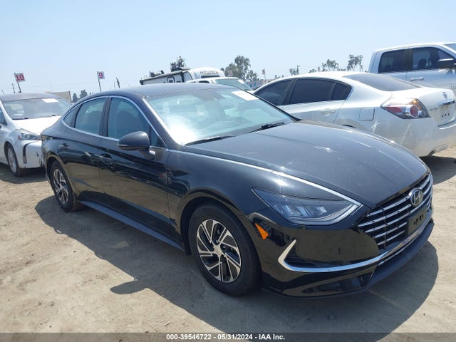 Hyundai Sonata Blue 2021 KMHL24JJ8MA026685 Image 1