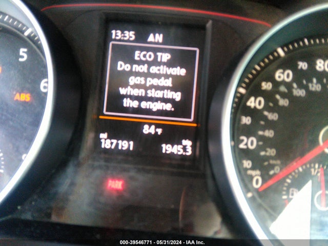 3VW5T7AU9FM002209 Volkswagen Golf Gti 2.0t Se 4-door