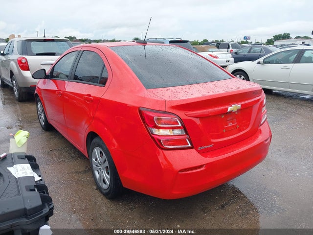 Chevrolet Sonic Ls Auto 2017 1G1JB5SH5H4147667 Image 3