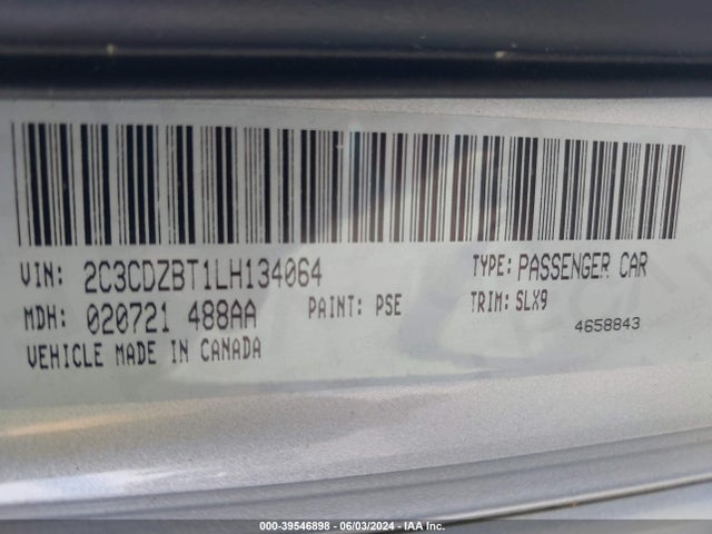Dodge Challenger R/t 2020 2C3CDZBT1LH134064 Image 9