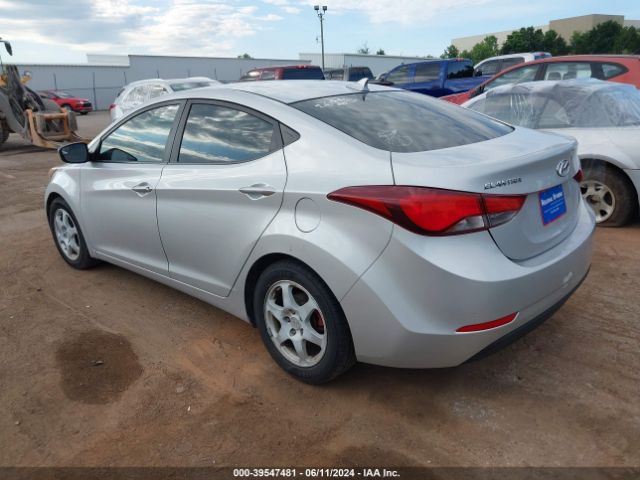 5NPDH4AEXFH638294 Hyundai ELANTRA SE