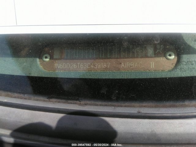 2003 NISSAN FRONTIER 2WD 1N6DD26T63C439187 Photo 8