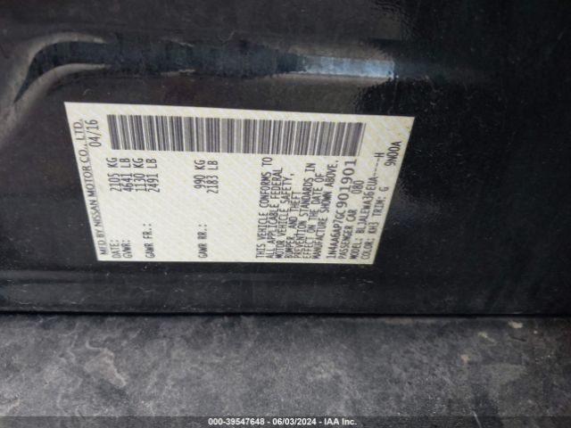 1N4AA6AP7GC901901 Nissan Maxima 3.5 Sl