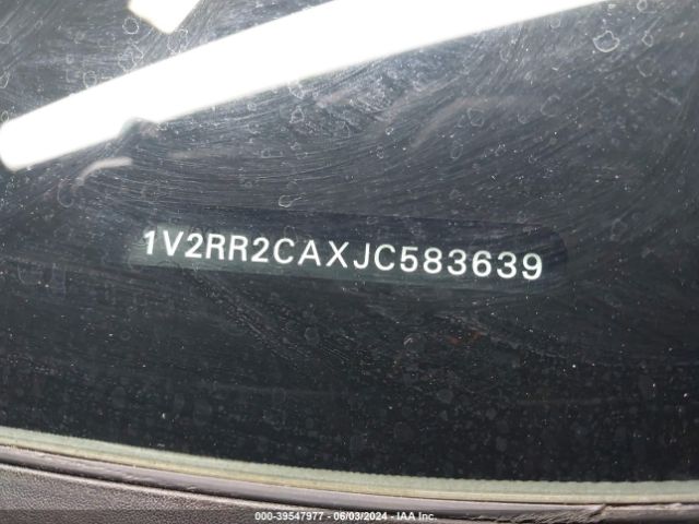 1V2RR2CAXJC583639 Volkswagen Atlas 3.6l V6 Sel