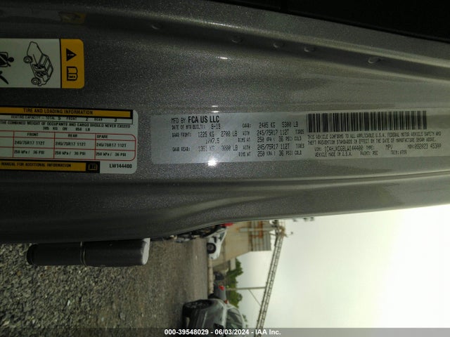1C4HJXDG8LW144400 Jeep Wrangler Unlimited Sport S 4x4
