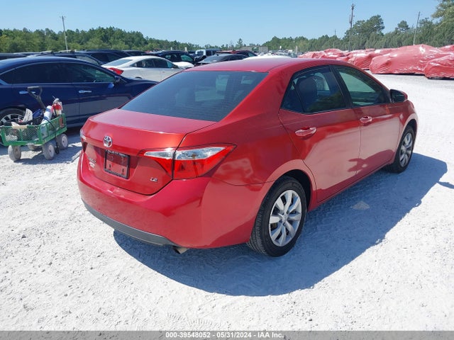 Toyota COROLLA LE 2016 5YFBURHE9GP391215 Image 4