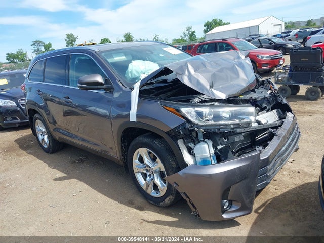 Toyota Highlander Limited 2019 5TDDZRFH3KS977514 main image