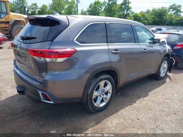 Toyota Highlander Limited 2019 5TDDZRFH3KS977514 Image 4