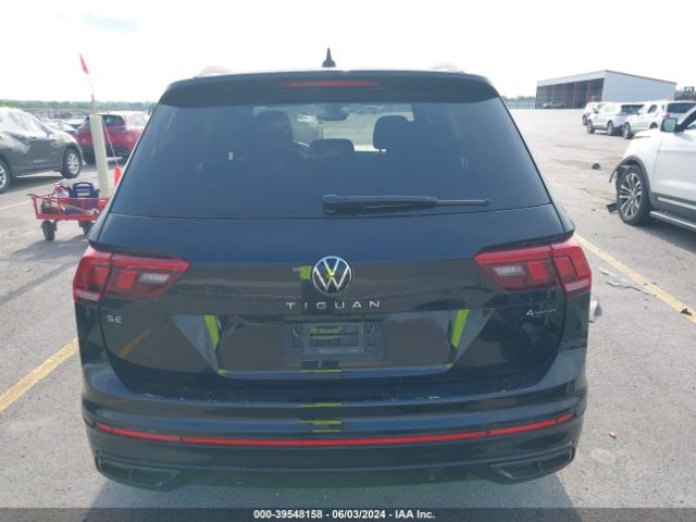 3VV8B7AX1PM137006 Volkswagen Tiguan 2.0t Se R-line Black