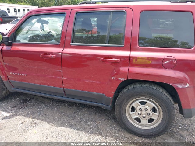 1C4NJPBA8HD148094 Jeep Patriot Sport Fwd