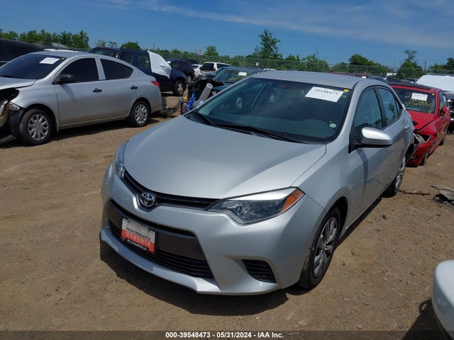 Toyota COROLLA LE 2016 2T1BURHE8GC624436 Image 2