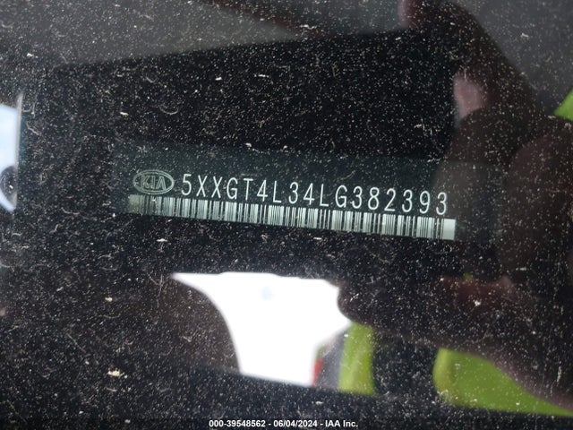 KIA Optima Lx 2020 5XXGT4L34LG382393 Image 17