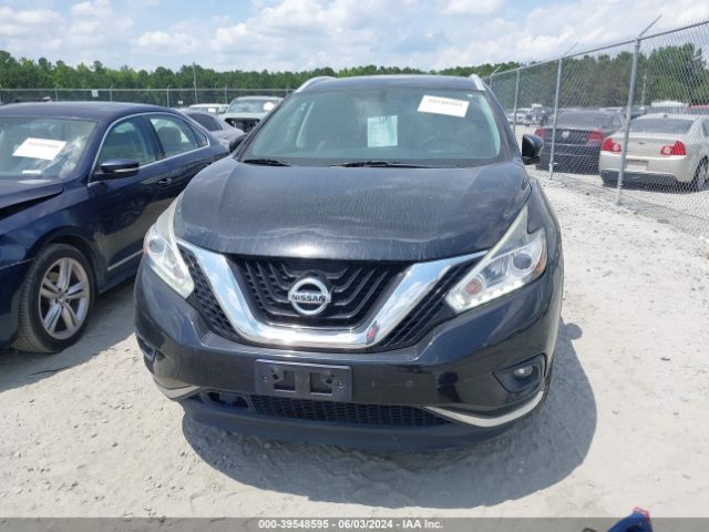 5N1AZ2MH6HN157046 Nissan Murano Platinum