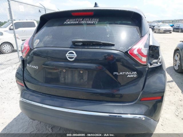 5N1AZ2MH6HN157046 Nissan Murano Platinum