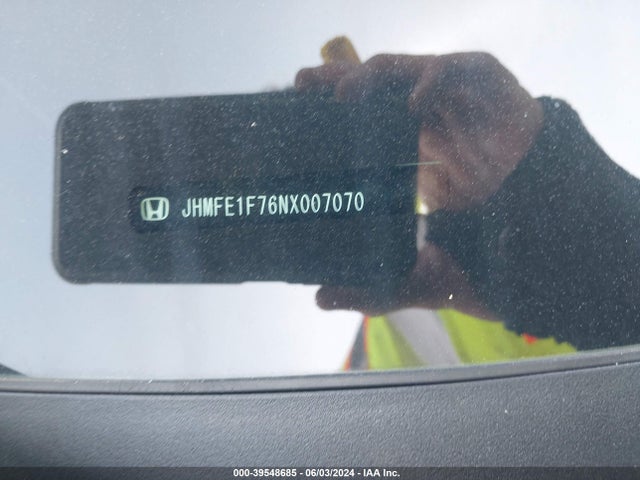 Honda CIVIC EX 2022 JHMFE1F76NX007070 Image 9