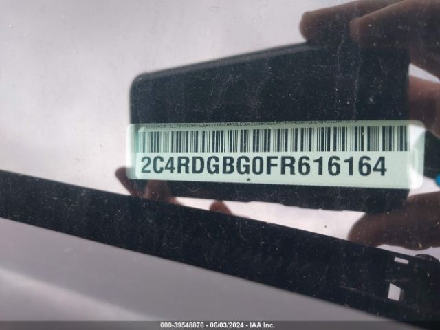 2C4RDGBG0FR616164 Dodge Grand Caravan Se