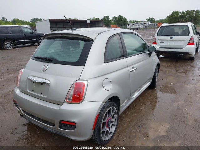 2012 FIAT 500 3C3CFFBR8CT125687 Photo 3