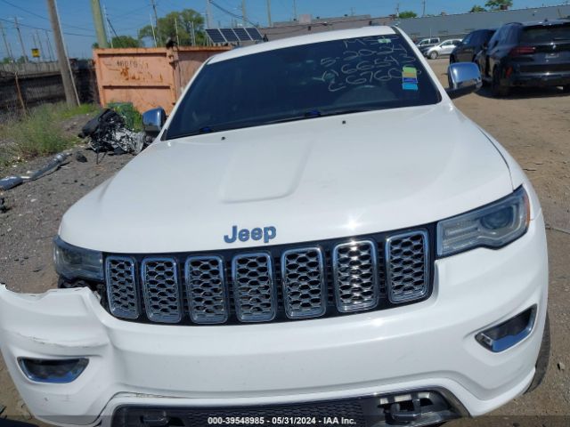1C4RJFCT3JC166543 Jeep Grand Cherokee Overland 4x4