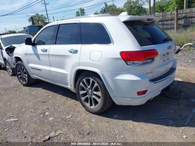1C4RJFCT3JC166543 Jeep Grand Cherokee Overland 4x4