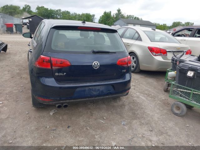 3VW217AU2GM039483 Volkswagen Golf Tsi S 4-door