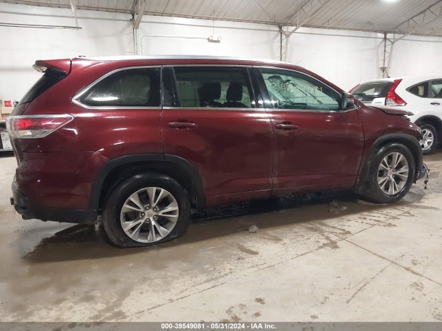 Toyota Highlander Xle V6 2015 5TDJKRFH6FS188108 Image 12