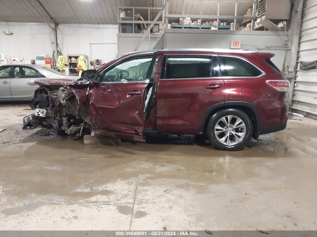 Toyota Highlander Xle V6 2015 5TDJKRFH6FS188108 Image 13