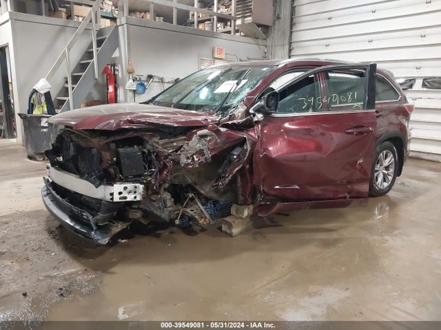 Toyota Highlander Xle V6 2015 5TDJKRFH6FS188108 Image 2