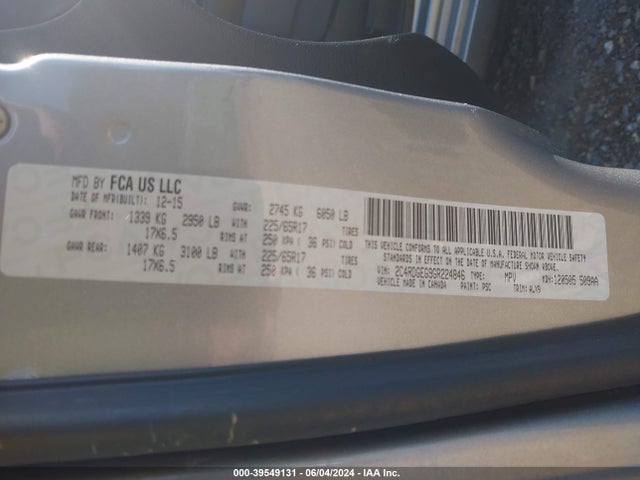 Dodge Grand Caravan R/t 2016 2C4RDGEG9GR224846 Image 9