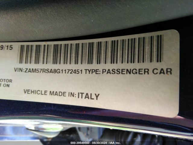 ZAM57RSA8G1172451 Maserati GHIBLI S