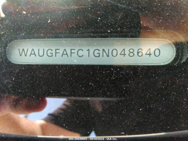 WAUGFAFC1GN048640 Audi A6 2.0t Premium Plus
