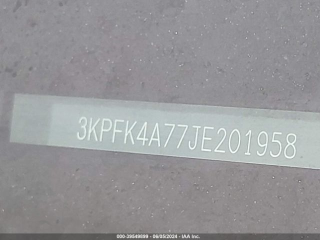3KPFK4A77JE201958 KIA FORTE LX
