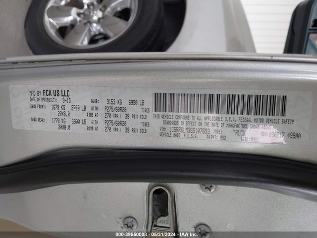 1C6RR6LM3GS107693 RAM 1500 Lone Star