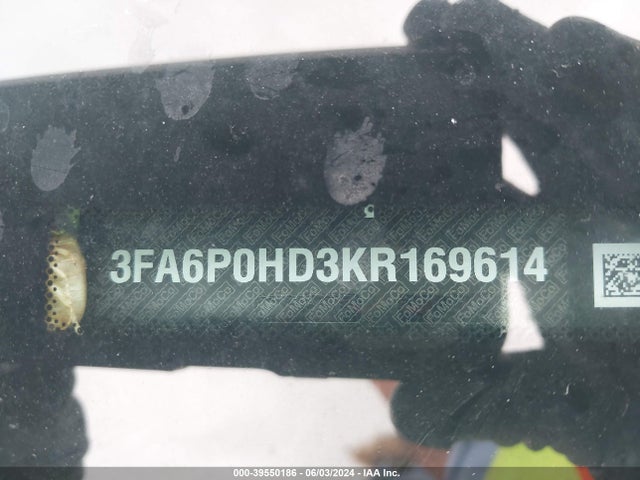 Ford FUSION SE 2019 3FA6P0HD3KR169614 Image 16