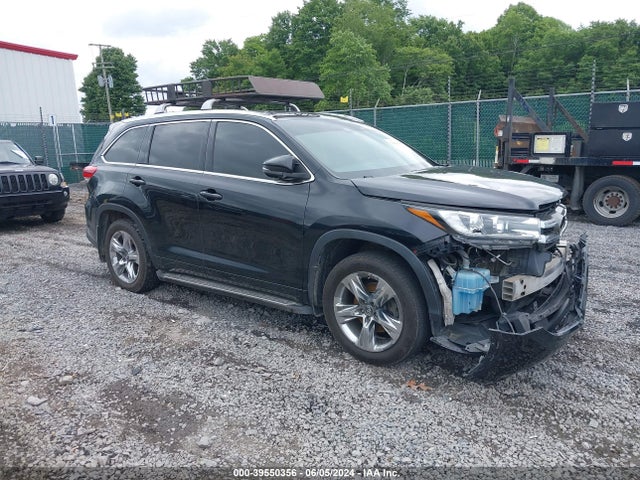 Toyota Highlander Limited Platinum 2019 5TDDZRFH8KS945142 головне зображення